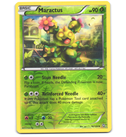 Pokemon 2012 Moderate Play Maractus Dragons Exalted REVERSE 16/124 Card - Image 1