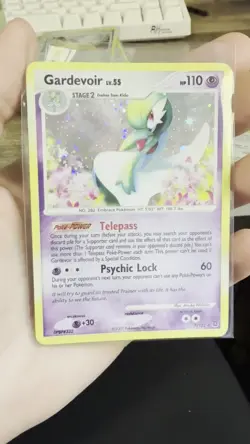 Gardevoir Cosmos Holo 7/132 Secret Wonders Pokemon Card 2007 MP - Image 2