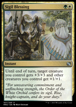 MTG: Sigil Blessing - Modern Masters 2015- Magic Card - Image 1