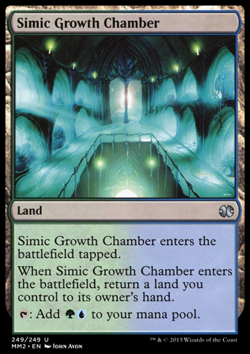 MTG: Simic Growth Chamber - Modern Masters 2015- Magic Card - Image 1
