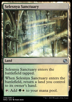 MTG: Selesnya Sanctuary - Modern Masters 2015- Magic Card - Image 1