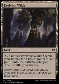 MTG: Evolving Wilds - Modern Masters 2015- Magic Card - Image 1