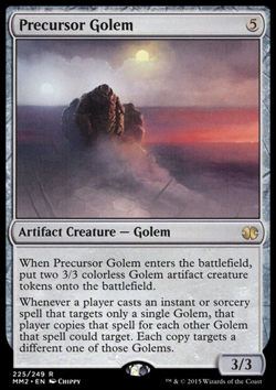 MTG: Precursor Golem - Modern Masters 2015- Magic Card - Image 1