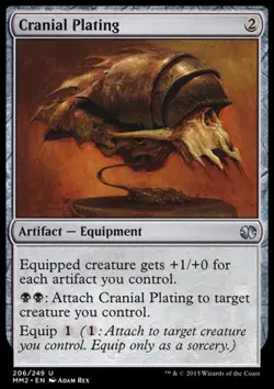 MTG: Cranial Plating - Modern Masters 2015- Magic Card - Image 1