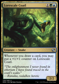 MTG: Lorescale Coatl - Modern Masters 2015- Magic Card - Image 1