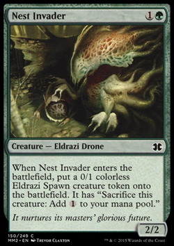 MTG: Nest Invader - Modern Masters 2015- Magic Card - Image 1