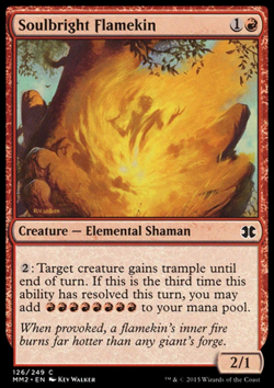 MTG: Soulbright Flamekin - Modern Masters 2015- Magic Card - Image 1