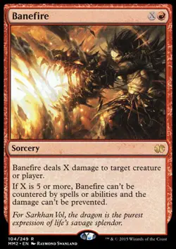 MTG: Banefire - Modern Masters 2015- Magic Card - Image 1