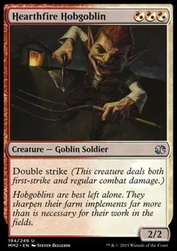MTG: Hearthfire Hobgoblin - Modern Masters 2015- Magic Card - Image 1