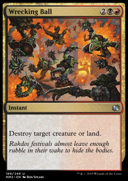 MTG: Wrecking Ball - Modern Masters 2015- Magic Card - Image 1