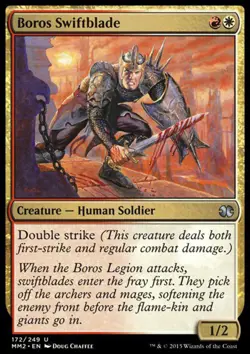 MTG: Boros Swiftblade - Modern Masters 2015- Magic Card - Image 1