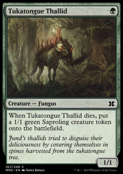 MTG: Tukatongue Thallid - Modern Masters 2015- Magic Card - Image 1