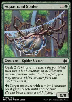 MTG: Aquastrand Spider - Modern Masters 2015- Magic Card - Image 1