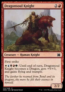 MTG: Dragonsoul Knight - Modern Masters 2015- Magic Card - Image 1