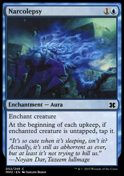 MTG: Narcolepsy - Modern Masters 2015- Magic Card - Image 1