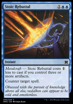 MTG: Stoic Rebuttal - Modern Masters 2015- Magic Card - Image 1