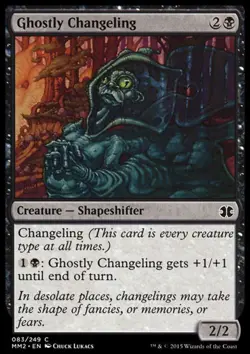 MTG: Ghostly Changeling - Modern Masters 2015- Magic Card - Image 1