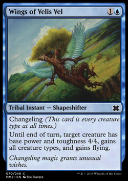 MTG: Wings of Velis Vel - Modern Masters 2015- Magic Card - Image 1