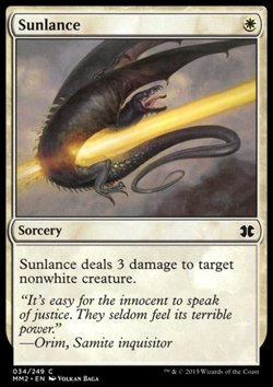 MTG: Sunlance - Modern Masters 2015- Magic Card - Image 1