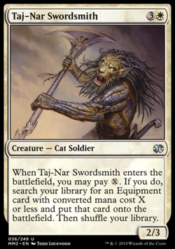 MTG: Taj-Nar Swordsmith - Modern Masters 2015- Magic Card - Image 1