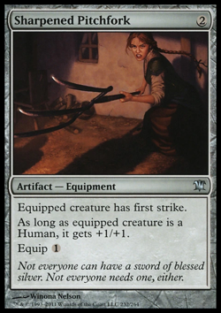 MTG: Sharpened Pitchfork - Innistrad - Magic Card - Image 1