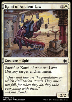 MTG: Kami of Ancient Law - Modern Masters 2015- Magic Card - Image 1