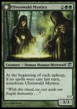 MTG: Ulvenwald Mystics // Ulvenwald Primordials - Innistrad - Magic Card - Image 1