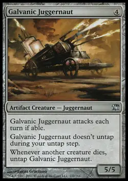 MTG: Galvanic Juggernaut - Innistrad - Magic Card - Image 1