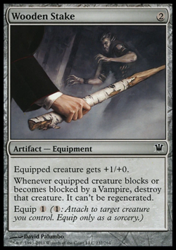 MTG: Wooden Stake - Innistrad - Magic Card - Image 1
