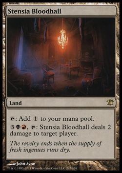 MTG: Stensia Bloodhall - Innistrad - Magic Card - Image 1