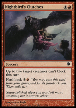 MTG: Nightbird's Clutches - Innistrad - Magic Card - Image 1