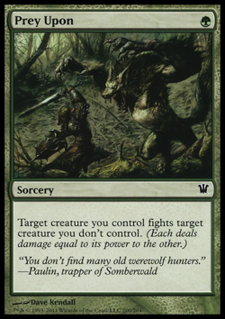 MTG: Prey Upon - Innistrad - Magic Card - Image 1