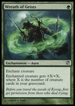 MTG: Wreath of Geists - Innistrad - Magic Card - Image 1