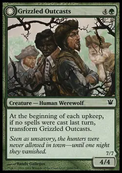 MTG: Grizzled Outcasts - Innistrad - Magic Card - Image 1