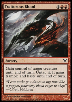 MTG: Traitorous Blood - Innistrad - Magic Card - Image 1