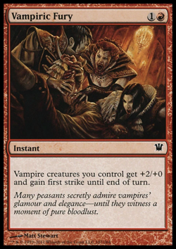 MTG: Vampiric Fury - Innistrad - Magic Card - Image 1