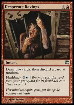MTG: Desperate Ravings - Innistrad - Magic Card - Image 1