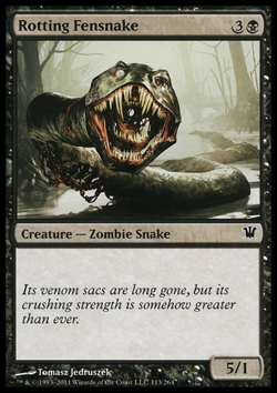 MTG: Rotting Fensnake - Innistrad - Magic Card - Image 1
