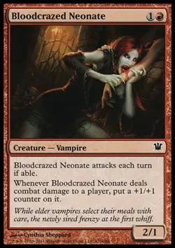 MTG: Bloodcrazed Neonate - Innistrad - Magic Card - Image 1