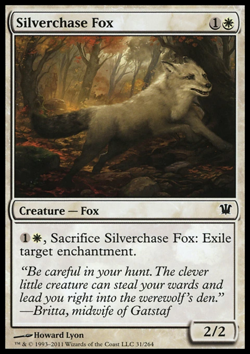 MTG: Silverchase Fox - Innistrad - Magic Card - Image 1