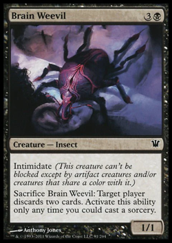 MTG: Brain Weevil - Innistrad - Magic Card - Image 1