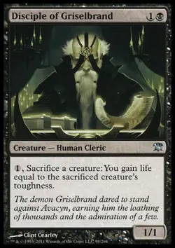 MTG: Disciple of Griselbrand - Innistrad - Magic Card - Image 1
