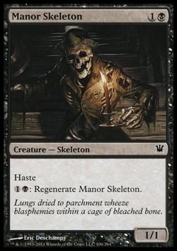 MTG: Manor Skeleton - Innistrad - Magic Card - Image 1