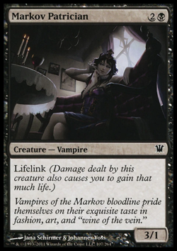 MTG: Markov Patrician - Innistrad - Magic Card - Image 1