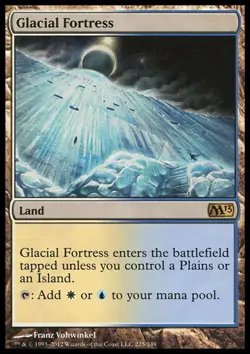 MTG: Glacial Fortress - Core 2013 - Magic Card - Image 1