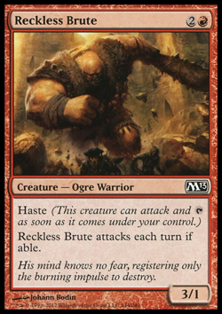 MTG: Reckless Brute - Core 2013 - Magic Card - Image 1