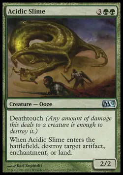 MTG: Acidic Slime - Core 2013 - Magic Card - Image 1