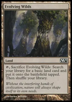 MTG: Evolving Wilds - Core 2013 - Magic Card - Image 1