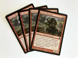 Pensive Minotaur (4) Journey Into Nyx NM MTG Magic the Gathering - Image 1