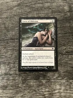 MTG 1x Curse of Oblivion x1 LP Innistrad - Image 1